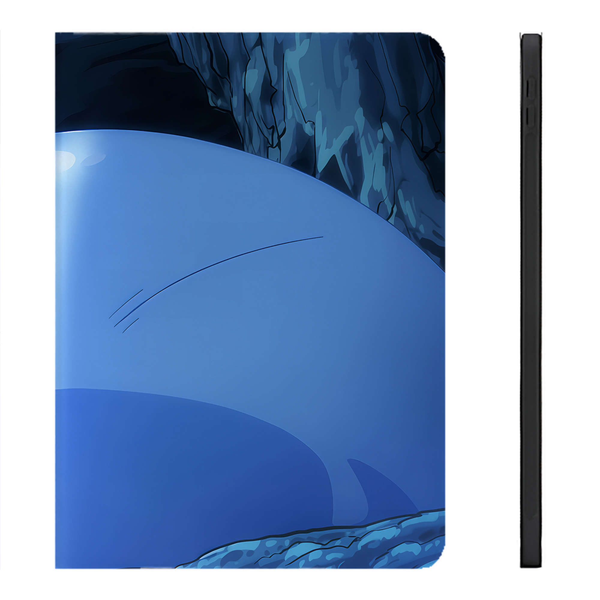 （画像用） 転スラ Regarding Reincarnated to Slime IPadケース ペンホルダー付き ブックスタイルデザイン
